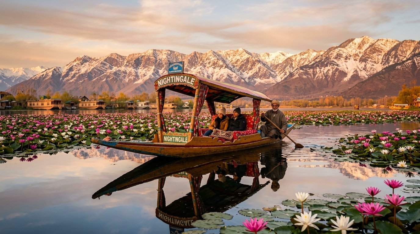 Paradise Unveiled: Srinagar Shikara & Gulmarg Alpine Odyssey