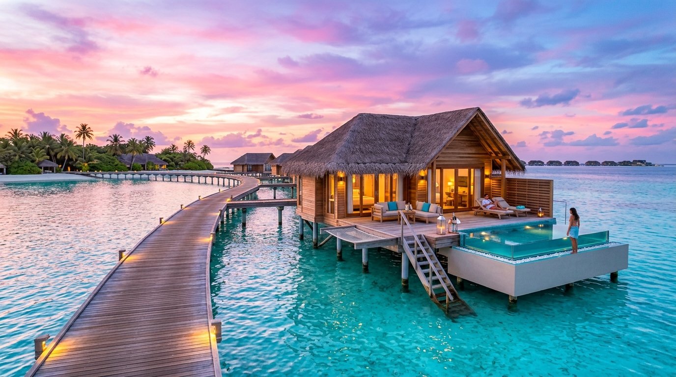 Azure Dreams: Maldives Private Overwater Villa Retreat